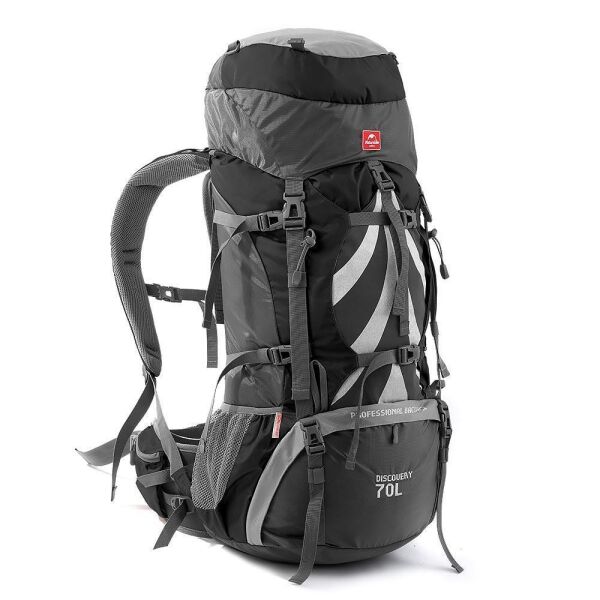 Naturehike Discovery 70+5 Lt Trekking Sırt Çantası SİYAH