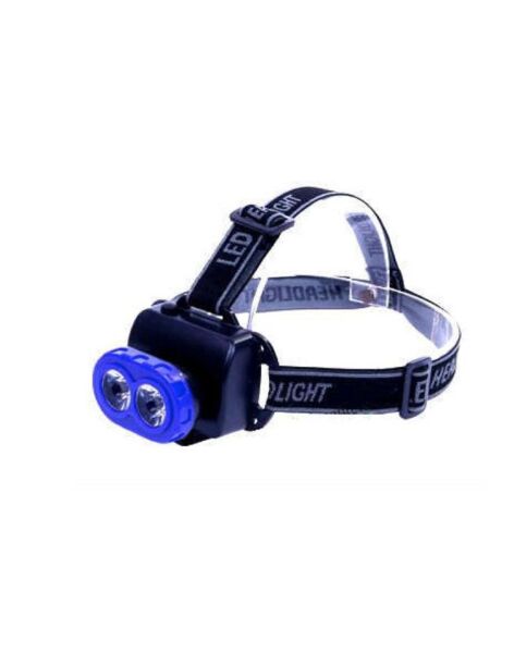 Black Watton High Power Head Lamp 200 Lümen Led Kafa Feneri MAVİ