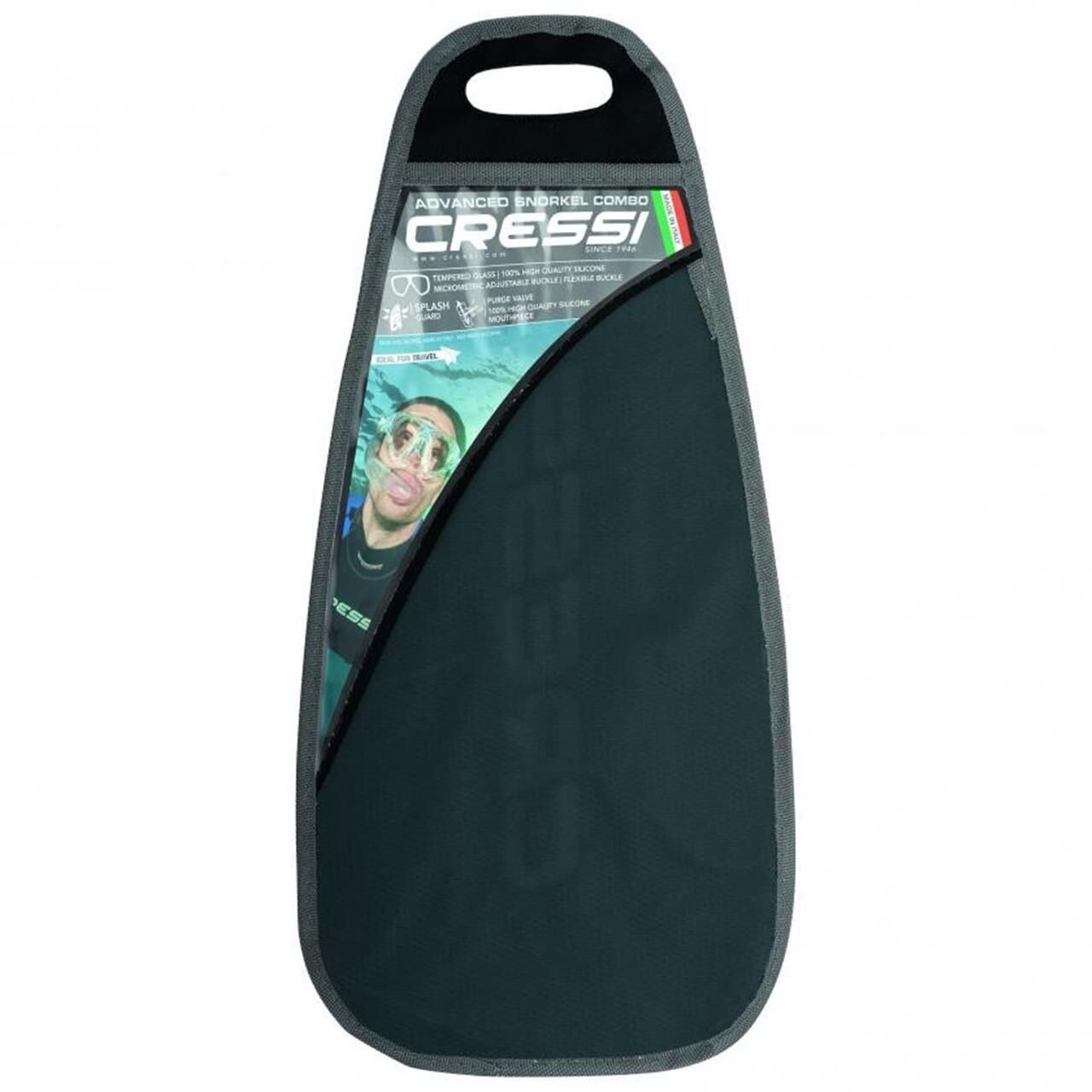 Cressi Marea VIP Maske Gamma Şnorkel Seti Clear/Blue