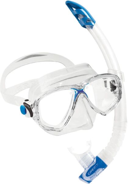 Cressi Marea VIP Maske Gamma Şnorkel Seti Clear/Blue