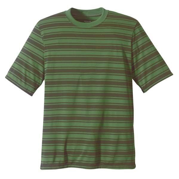 Patagonia Bay Cap Silkwt T-Shirt Yeşil-Siyah - M