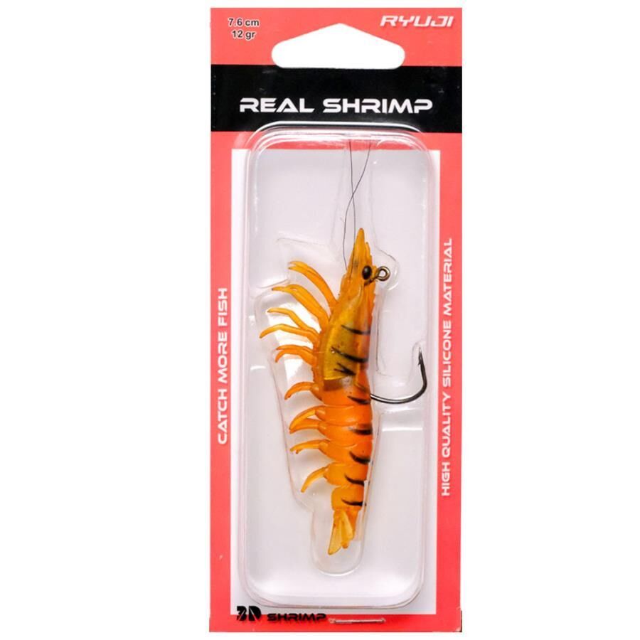 Ryuji Real Shrimp 7.6cm 12gr Silikon Karides Yem 02