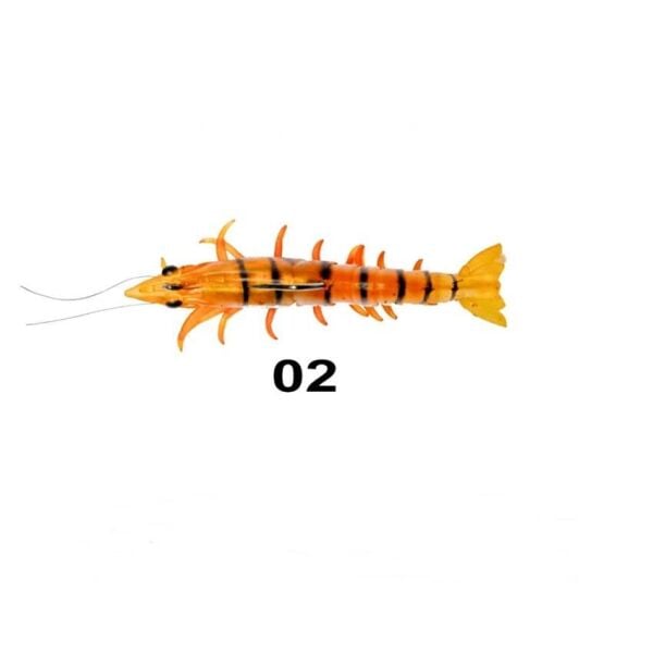 Ryuji Real Shrimp 7.6cm 12gr Silikon Karides Yem 02