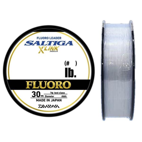 Daiwa Saltiga X Link FC Natural Leader Misina 30 mt 0,33 MM