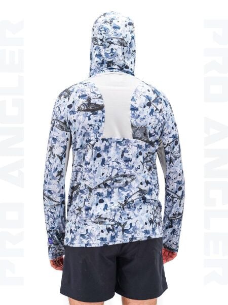 Fujin Pro Angler S24 Buff & Hoodie Black Fish M