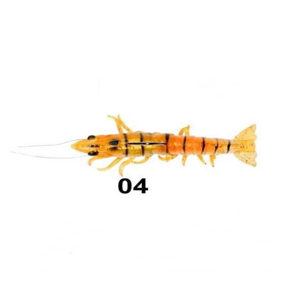 Ryuji Real Shrimp 7.6cm 12gr Silikon Karides Yem 04