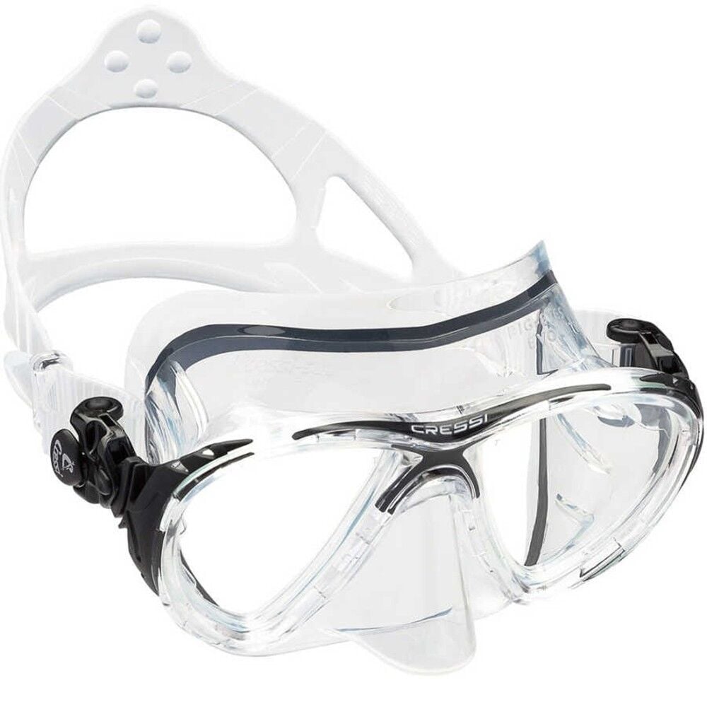 Cressi Big Eyes Evolution Dalış Maskesi Clear/Clear/Black