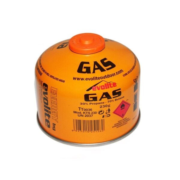 Evolite Butane Propane Vidalı Ocak Kartuşu 230Gr