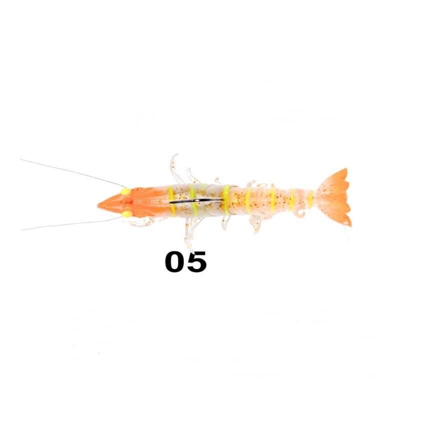 Ryuji Real Shrimp 7.6cm 12gr Silikon Karides Yem 05