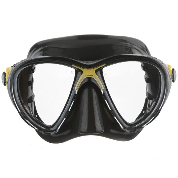 Cressi Big Eyes Evolution Dalış Maskesi BLACK/YELLOW