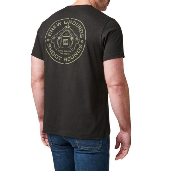 5.11 Brew Ground SS Tee Kısa Kol Siyah T-Shirt S