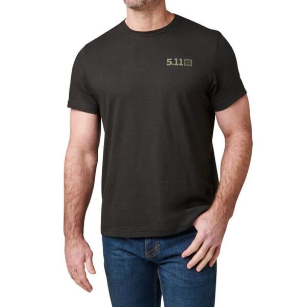 5.11 Brew Ground SS Tee Kısa Kol Siyah T-Shirt XL