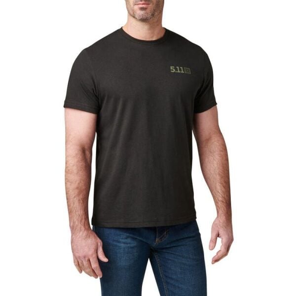 5.11 Brew Ground SS Tee Kısa Kol Siyah T-Shirt S