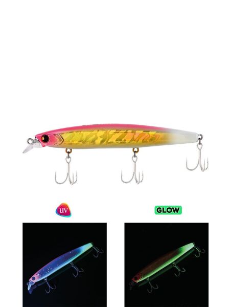 Fujin Gallant 120F 19gr 120mm Floating Maket Balık Sunset Glow Tail