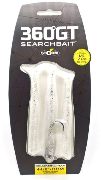 Storm 360GT SearchBait Minnow 11Cm 7Gr 3+1 Adet Silikon Yem Gaga