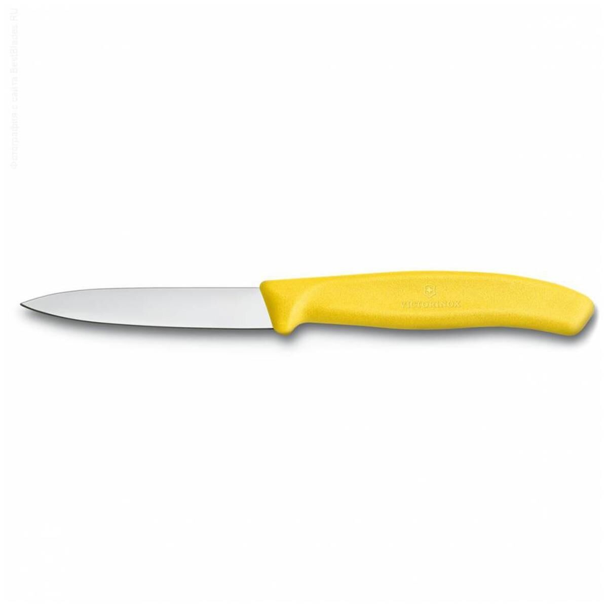 Victorinox SwissClassic 8cm Soyma Bıçağı Sarı