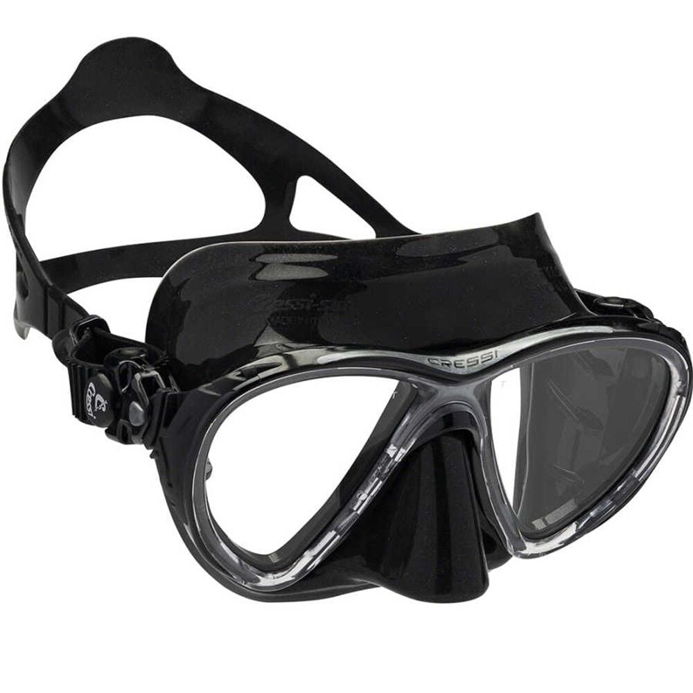 Cressi Big Eyes Evolution Dalış Maskesi BLACK