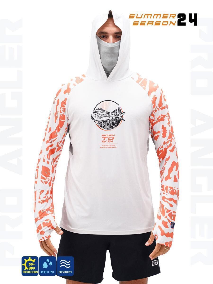 Fujin Pro Angler S24 Buff & Hoodie Lambuka Somon XL
