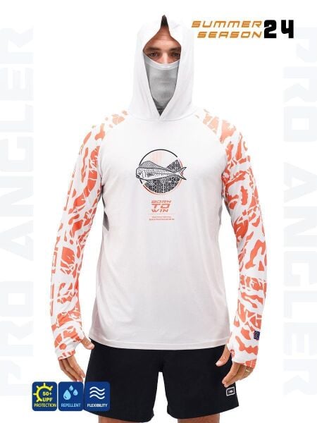 Fujin Pro Angler S24 Buff & Hoodie Lambuka Somon XL