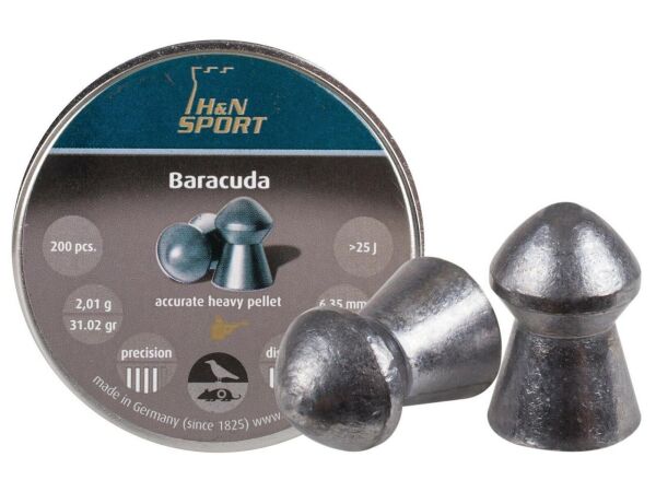 H&N Diabolo Baracuda 6.35 Cal. Havalı Saçma