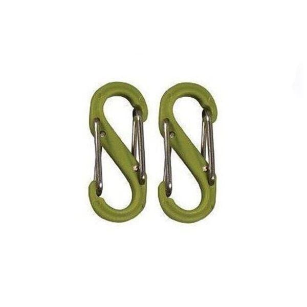 Nite Ize S-Biner Plastik Lime No0 2Li - Paslanmaz Çelik Karabina