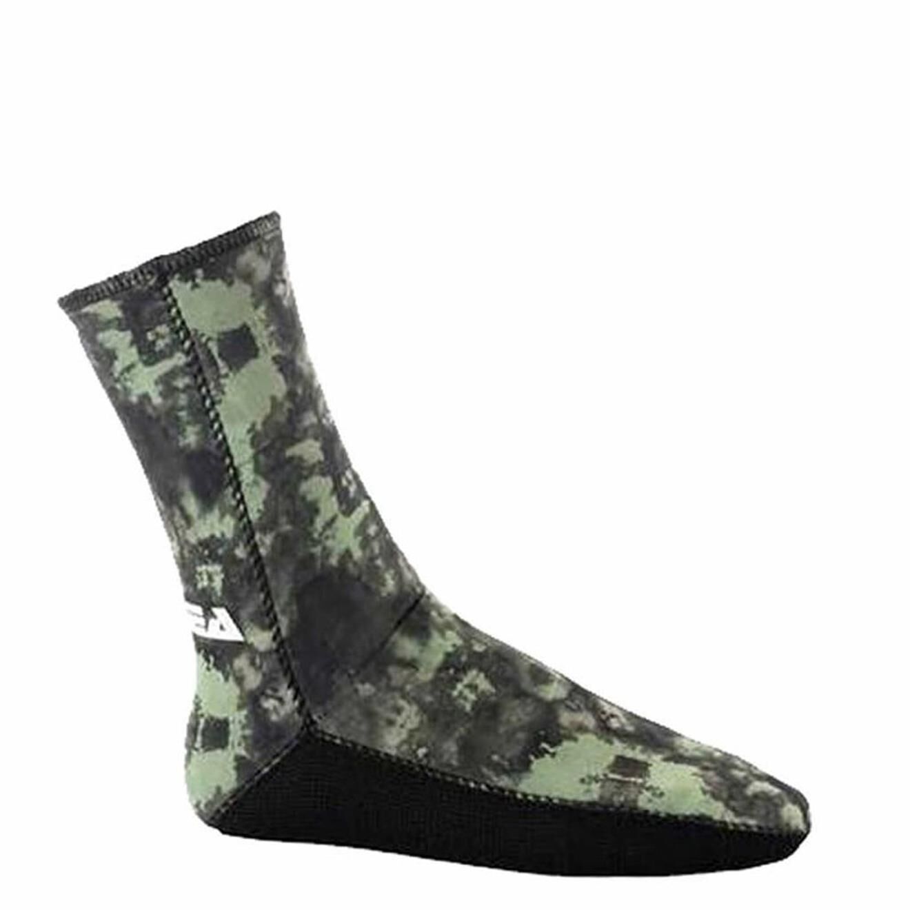 Apnea V1 Dalış Çorap 3 mm [Kamuflaj] KAMUFLAJ - L