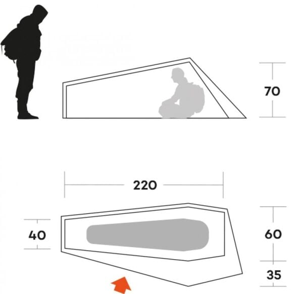 Ferrino Piuma 1 Çadır