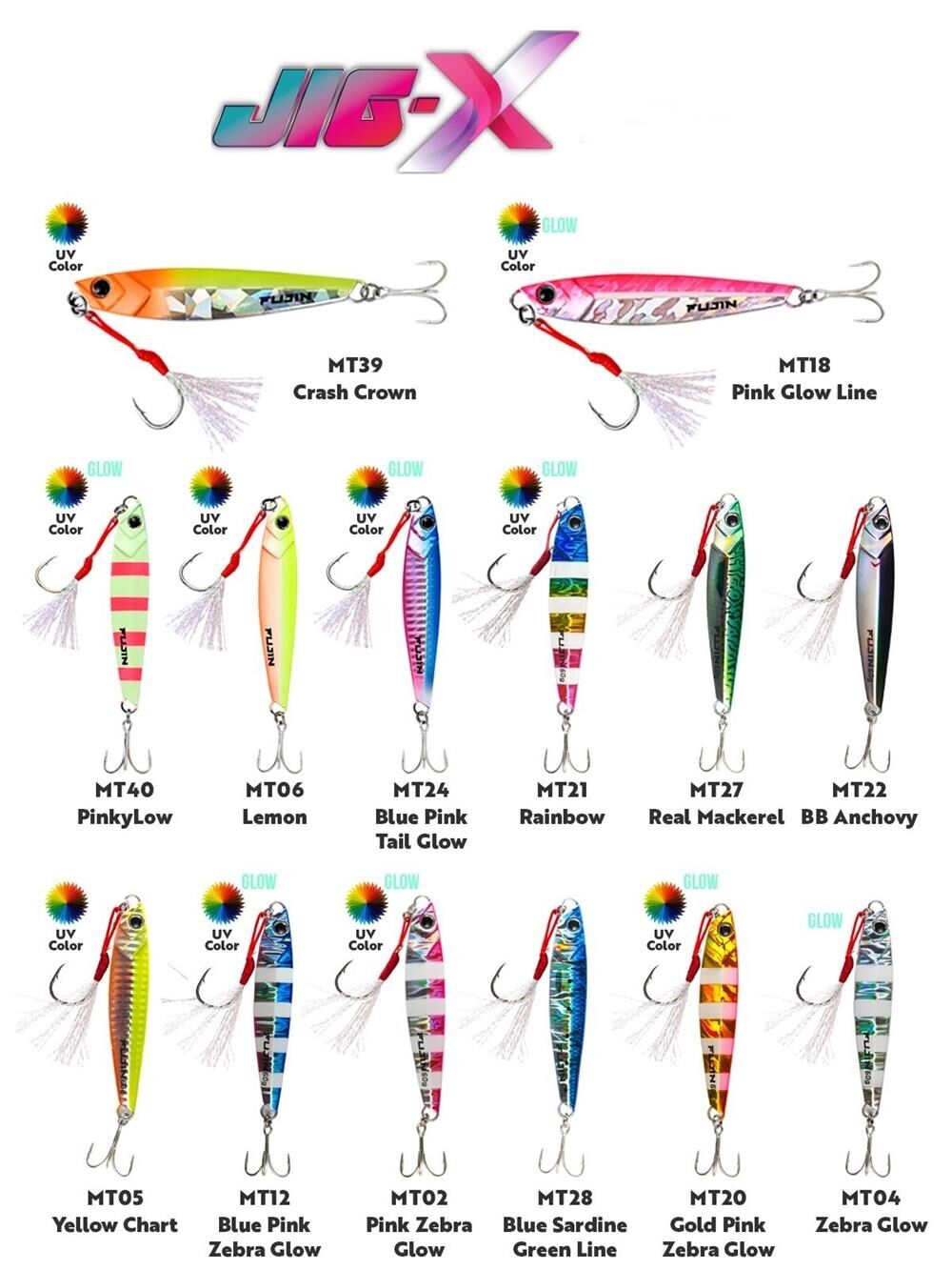 Fujin Jig-X Jigging Jig Yem