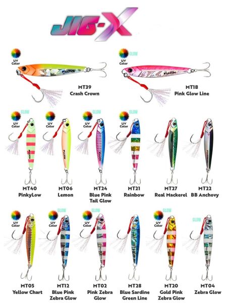 Fujin Jig-X Jigging Jig Yem