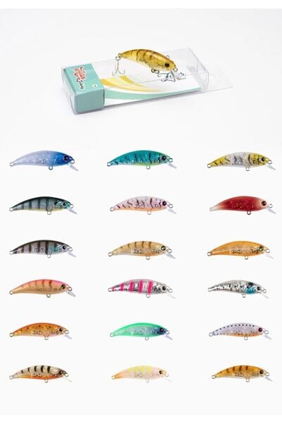 HanFish Zıpır (KG) 50 mm 4.5 gr LRF Maket Balık CHINU BAIT