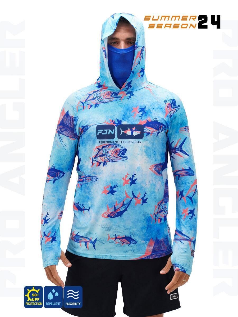 Fujin Pro Angler S24 Buff & Hoodie Echo Fish XL