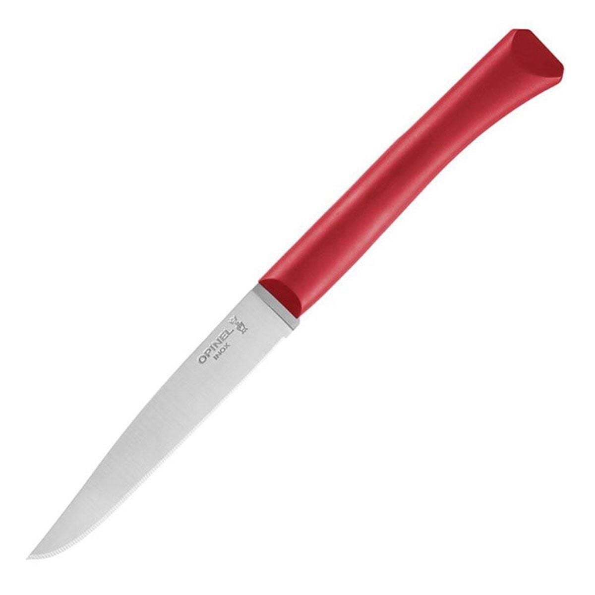 Opinel Bon Appetit Plus Paslanmaz Çelik Sofra Bıçağı KIRMIZI