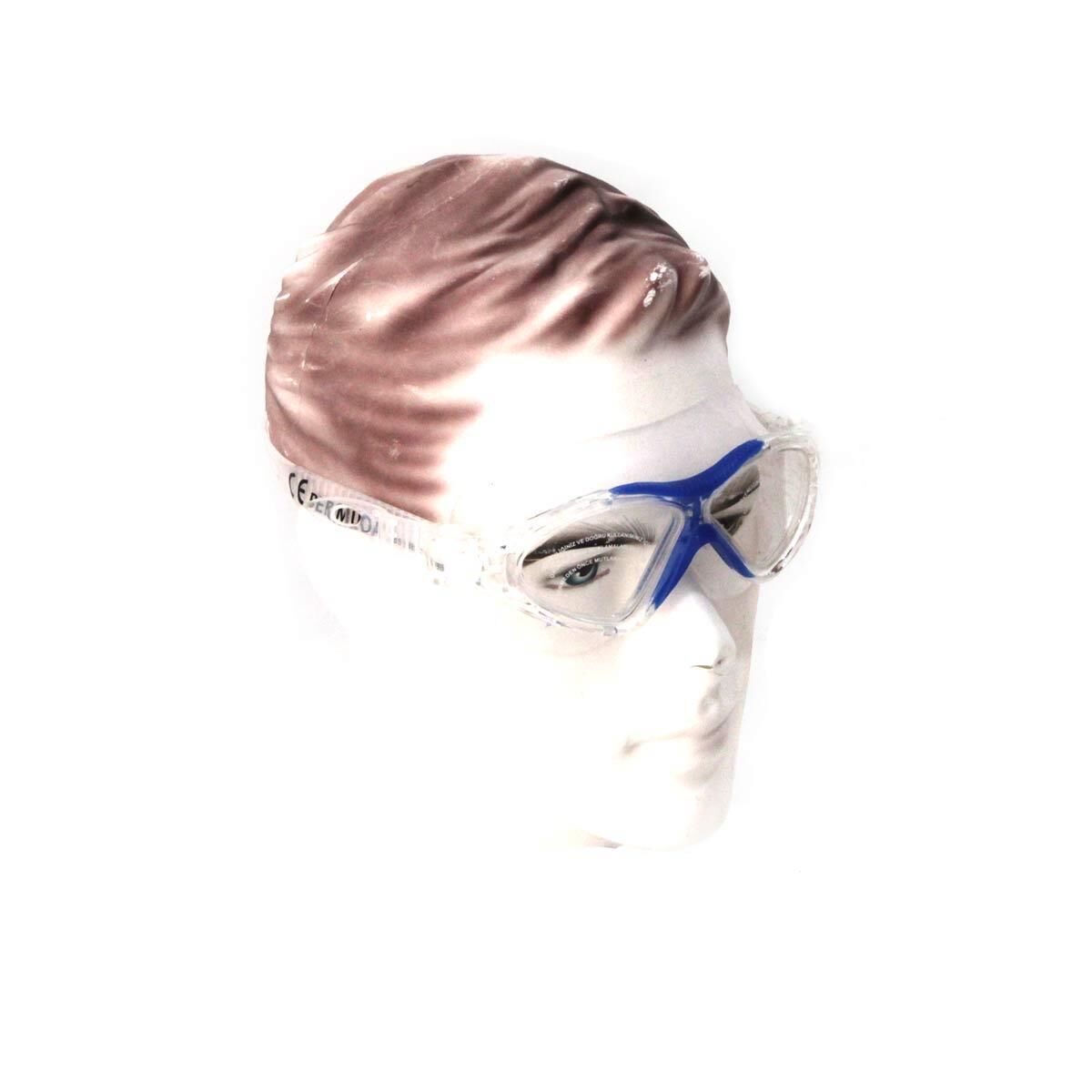 Bermuda Antifog Sörf Yüzücü Gözlüğü MAVİ