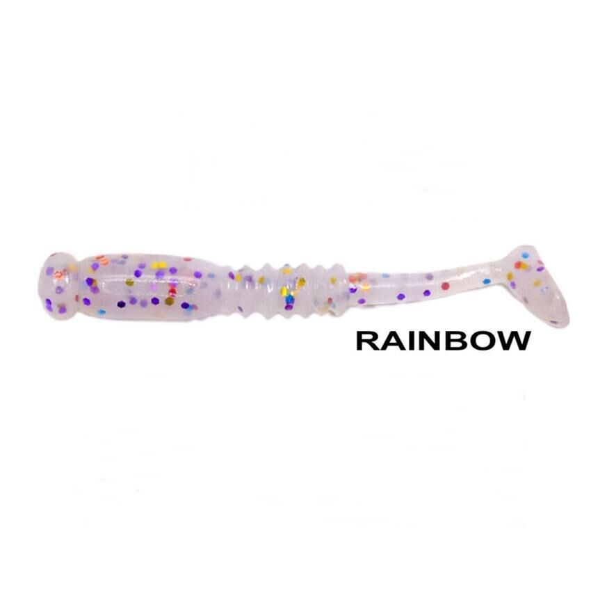 Ryuji Rock Tail 4cm Kokulu Silikon Yem [12 adet] RAİNBOW