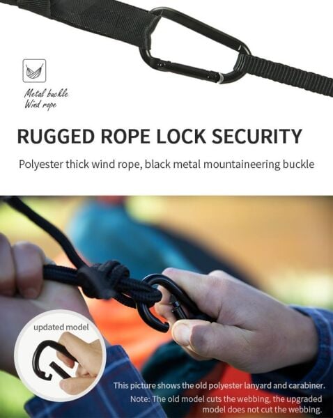 Naturehike Ultralight Swing Tek Kişilik Hamak |340T Pongee| TURUNCU