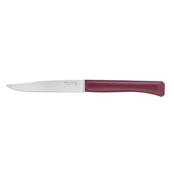 Opinel Bon Appetit Plus Paslanmaz Çelik Sofra Bıçağı BORDO