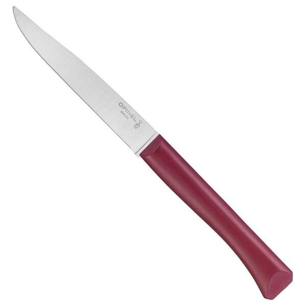 Opinel Bon Appetit Plus Paslanmaz Çelik Sofra Bıçağı BORDO