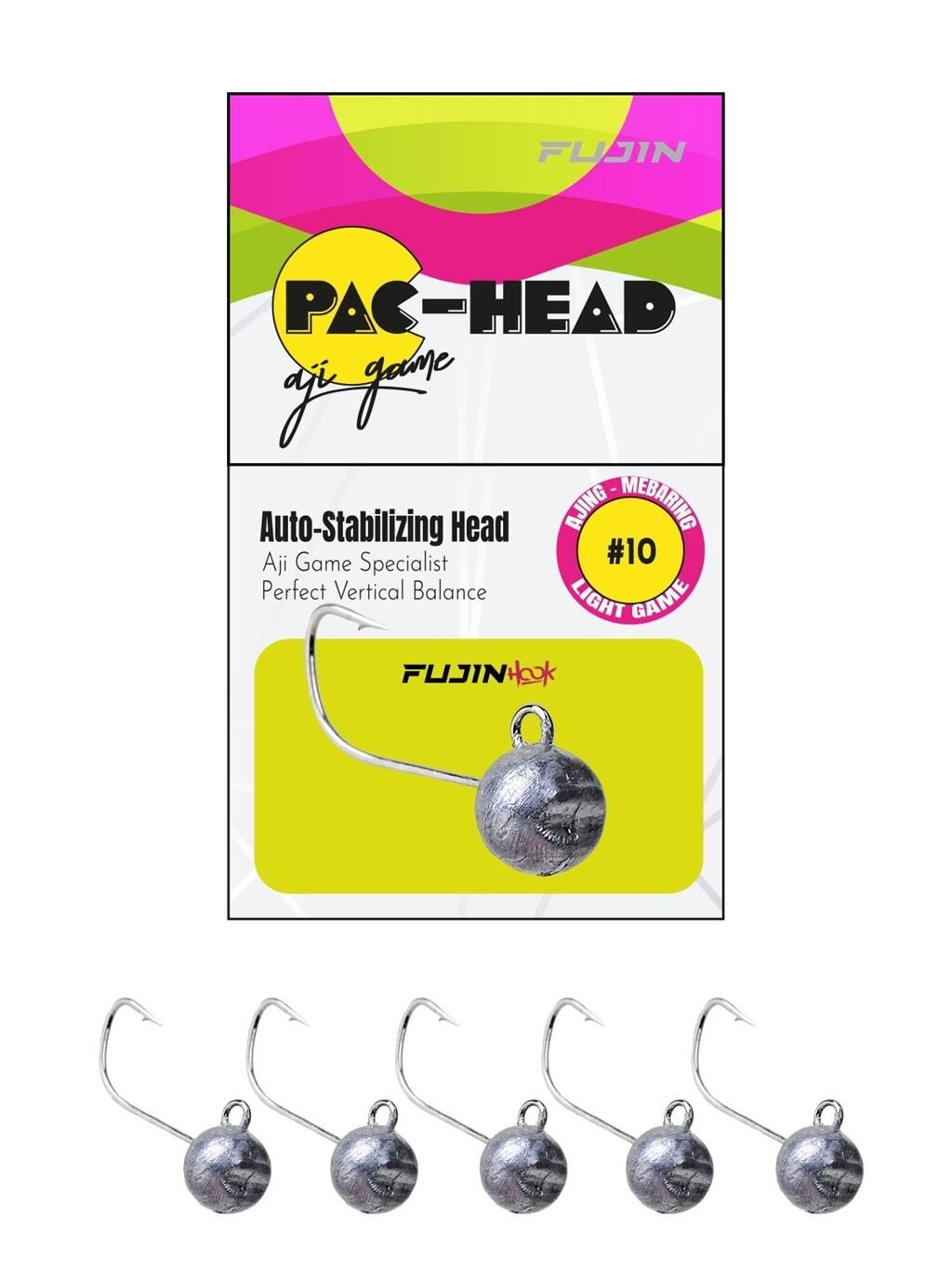 Fujin Pac-Head 10no Aji Game JigHead