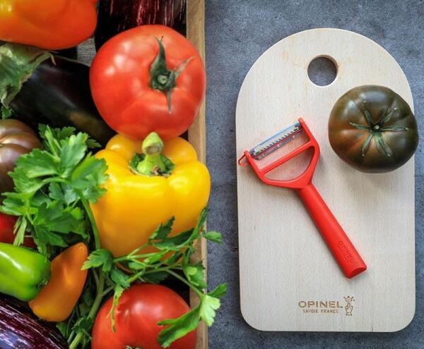 Opinel T-Duo Polimer Saplı Meyve-Sebze Soyacağı