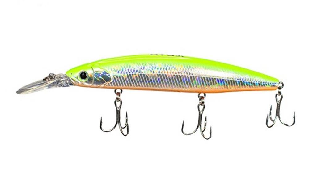 Ryuji Barrakuda Sinking 12 cm 28 gr Suni Yem YELLOW CHART