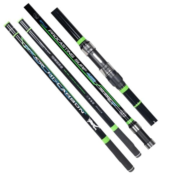 Ryuji ProCasting Surf Fuji 425cm 150-350gr 3 Parça Surf Kamışı