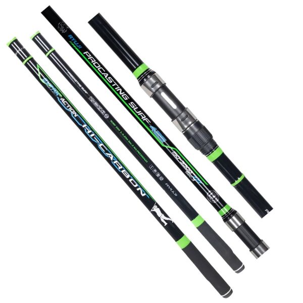 Ryuji ProCasting Surf Fuji 425cm 150-350gr 3 Parça Surf Kamışı