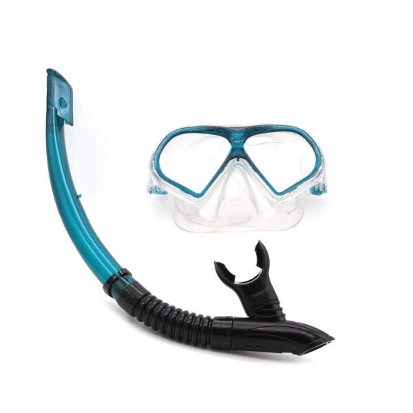 Bermuda Tempered Maske Şnorkel Set YEŞİL