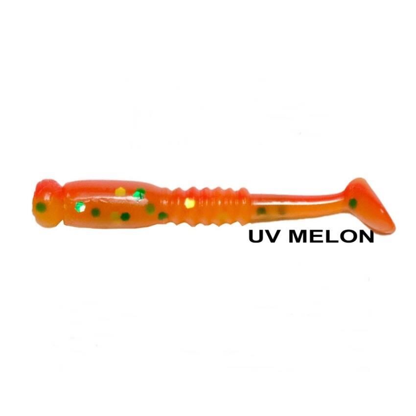 Ryuji Rock Tail 4cm Kokulu Silikon Yem [12 adet] UV Melon