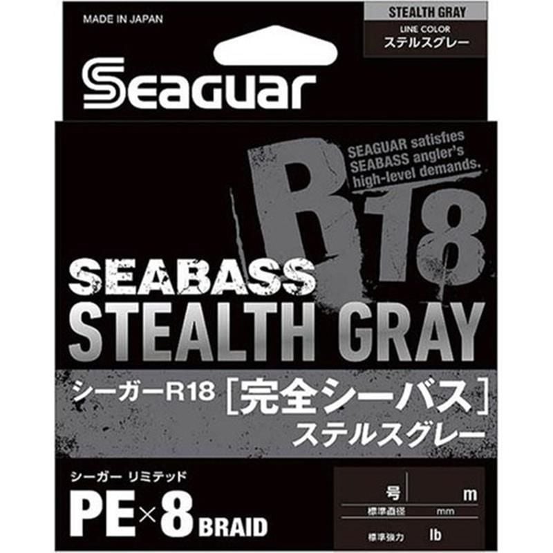 Seaguar Stealth Gray PE 8 Örgü Spin İp Misina Gri 150 mt GRİ - 0,148 mm