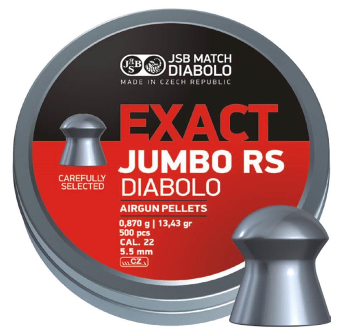 JSB Exact Jumbo RS Diablo 5.52 mm Havalı Saçma