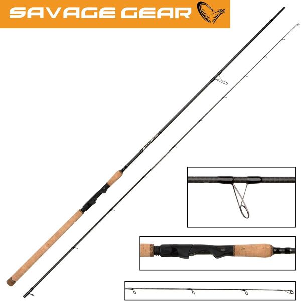 Savage Gear  Browser CCS 9'6'' 290 cm 7-23 gr 2 Parça Olta Kamışı