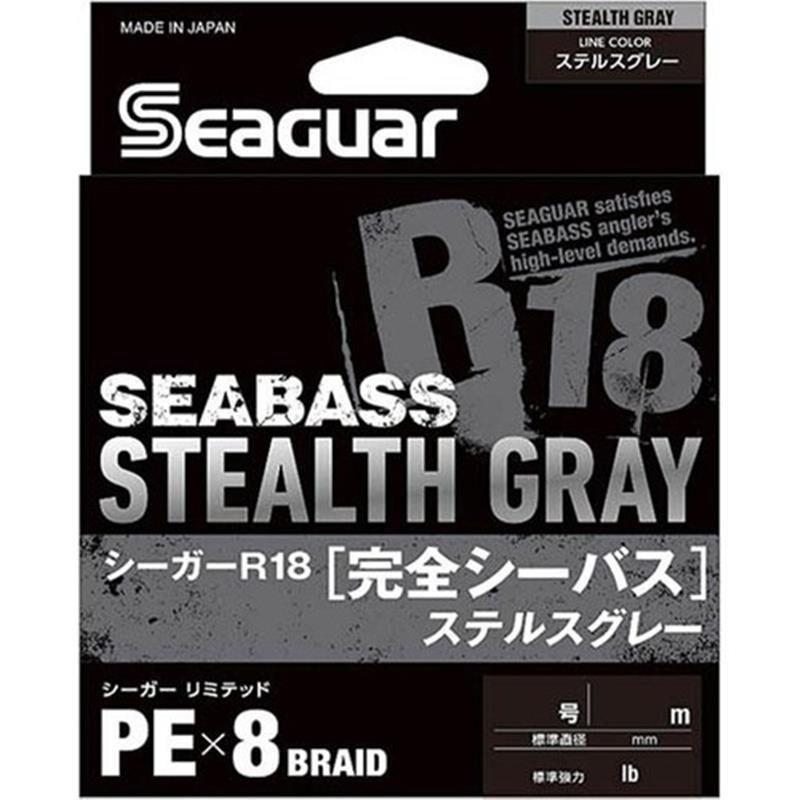 Seaguar Stealth Gray PE 8 Örgü Spin İp Misina Gri 150 mt GRİ - 0,128 mm
