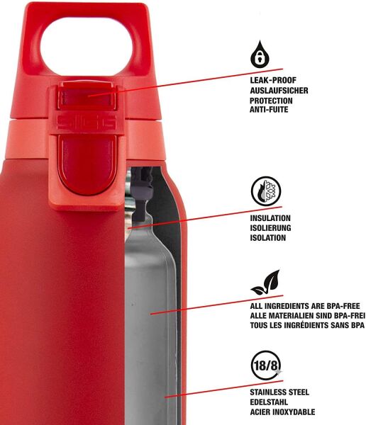 Sigg 8673.90 Thermo Flask Hot&Cold One 0.5 lt Termos
