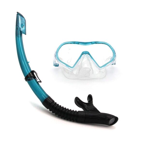 Bermuda Tempered Maske Şnorkel Set YEŞİL